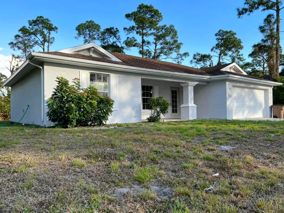 Front left exterior painting project by AMM PAINTER LLC